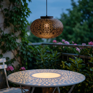 Lanterne suspendue ronde au prix le plus bas, finition noire, taille personnalisée, lampe suspendue de qualité supérieure pour la décoration de la maison et du bureau - Product Image 1