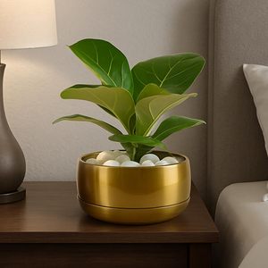 Handmade Modern Metal <b>Red</b> Powder Coated Flower <b>Vase</b> for Home Decor Indoor Outdoor Living Room Durable Reliable Best Price - Product Image 6