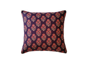 Funda de cojín estampada a mano, de algodón, decorativa para el hogar, fundas de almohada artísticas - Product Image 5