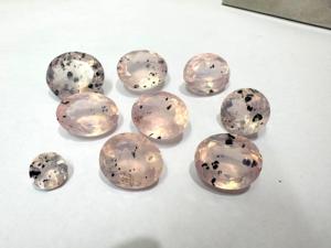 Turmalina Rosa Natural, Cuarzo Rosa, Corte Ovalado Facetado, de Gigli RIigli Gems, Piedras Preciosas de Cuarzo para Joyería Fina - Product Image 4