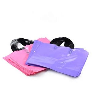 Venta al por mayor de bolsas de compras de plástico PP reutilizables FLEXILOOP con asa de fuelle, uso de regalo de supermercado, embalaje Haplast, proveedor de Vietnam - Product Image 2