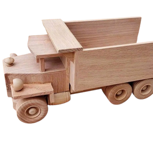 Wooden Truck Toy without Lid for Kids 8-13 Years Educational Craft Toy From Vietnam Accept Customized Brand - Product Image 1