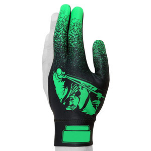 Gants de snooker Geo Brothers, nouvelle collection, haute qualité, spandex, séchage rapide, respirants, légers, fermeture auto-agrippante, design tendance. - Product Image 4