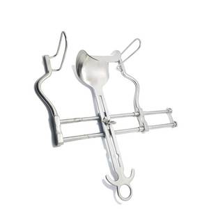 Retractor Abdominal Ortopédico Balfour de 22 cm, Juego de Instrumentos Quirúrgicos para Cirugía General Equina, Acero Inoxidable - Product Image 2
