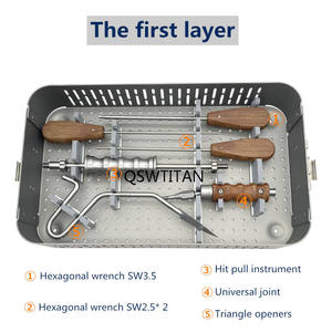 Kit de clavos intramedulares autolock de acero inoxidable para húmero, instrumentos quirúrgicos CE de Surgiright Instrument - Product Image 2