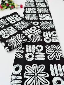 Premium African Wax Print Cotton Fabric Multicolor Design for Fashion Clothing Sewing Mozambique - Product Image 6