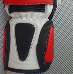 Leather Full <b>Finger</b> Touchscreen Compatible Waterproof Breathable Motorcycle/<b>Bike</b> Riding Gloves Hook Loop Closure Custom Logo - Product Image 5