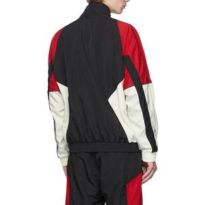 OEM Custom Logo Patchwork <b>Zip</b> <b>up</b> <b>Jacket</b> Nylon Sports Shorts Sets Tracksuits Unisex for Men Windbreaker Short Sets FULL SET - Product Image 3