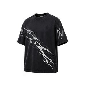 Camiseta Negra Retro de Alta Calidad, Chaqueta, Pantalones de Corte Regular, Gorras, Bolsos para Hombre, Nuevo Estilo, Casual, Vintage, Sólido, Transpirable - Product Image 1