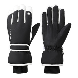 Customized Warm Waterproof Windproof Ski <b>Gloves</b> Daily Use Snowboarding Touchscreen Compatible Breathable Unisex Winter Outdoor - Product Image 5