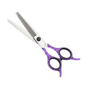 Tijeras profesionales de entresacar pelo de acero inoxidable para peluquería y barbería, tijeras de texturización para estilistas. - Product Image 2