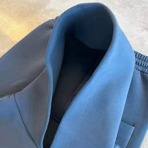 Ensemble survêtement homme tendance : sweat à capuche uni et pantalon de jogging ample, personnalisable - Product Image 6