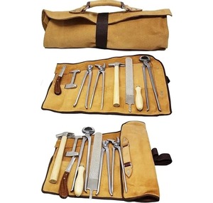 Professional GOLDEN Horseshoe Farrier Tool Set Stainless Steel Hoof Care <b>Kit</b> for <b>Horse</b> <b>Grooming</b> & Veterinary Use - Product Image 4