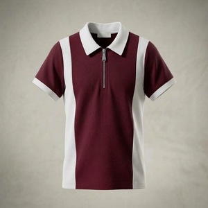 เสื้อสเวตเตอร์วิสโคสผ้าทอสีพื้นสำหรับผู้ชายสไตล์โอลด์มันนี่ ระบายอากาศได้ดี - Product Image 6