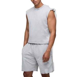 Conjunto de Ropa Cómoda de Verano para Hombre, Camisa de Manga Corta Ligera con Pantalones Cortos de Cintura Elástica para un Estilo de Vida Activo, Vacaciones y Ofertas - Product Image 1