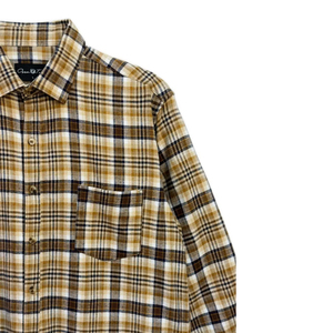 Camisas Casuales de Algodón a Cuadros para Hombre, Uso Diario, Manga Larga, Camisas Formales, Franela Suave, Ropa Premium, Cierre de Botones a Presión - Product Image 5