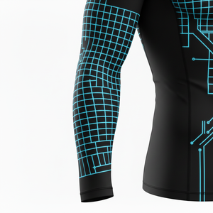 Maillot de bain unisexe à manches longues, coupe compressive, séchage rapide, pour sports nautiques, gym et entraînement - Product Image 5