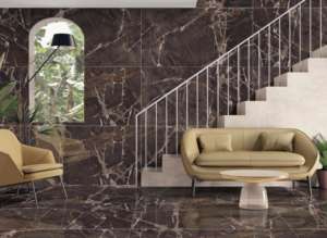 กระเบื้องเซรามิกเคลือบเงา ดีไซน์เนอร์เกรด ขนาด 800x1600 1200x1800 750x1500 มม. พัฒนาขึ้นเพื่อพื้นที่ภายในที่กว้างขวางและแนวคิดไลฟ์สไตล์สมัยใหม่ - Product Image 2