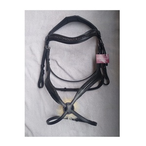 Brida de caballo grande Micklem de calidad superior de cuero Premium con diseño mexicano elevado elegante - Product Image 2