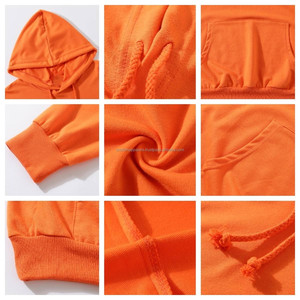 Sudadera con Capucha de Baloncesto Bordada de Punto Grueso Personalizada para Streetwear, Sudadera Vintage Extra Grande y Gruesa con Mangas Regulares - Product Image 2