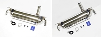 Système d'échappement arrière G30 520i, type à clipser, kit à visser, acier inoxydable 304 / MAINTEC Fabriqué en Corée