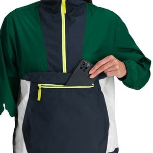 Ensemble coupe-vent d'hiver imperméable personnalisé OEM pour femme avec fermeture éclair, grandes tailles et panneaux imprimés 2026 - Product Image 4