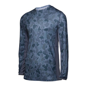 Camisa de pesca personalizada de manga larga con protección UV, ligera y de secado rápido para deportes al aire libre. - Product Image 5