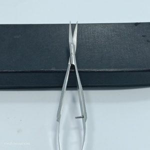Tijeras de Bordado al por Mayor, Recortador de Cejas, Tijeras Ergonómicas Curvas con Resorte, Tijeras para Micro Hilos, Tijeras para Apliques para Uso Artesanal - Product Image 5