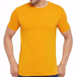 T-shirt décontracté pour homme de qualité supérieure, col rond, manches courtes, polyester/coton, écologique, séchage rapide, respirant, personnalisé - Product Image 1