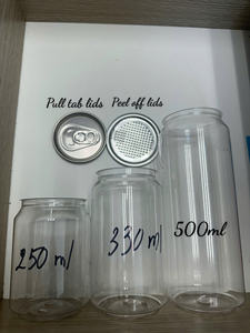 Envase de PET de 500 ml para bebidas con tapas desprendibles, modelo Easy Open End, fabricante OEM de Vietnam, para té con leche. - Product Image 5