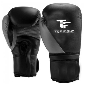 Guantes de Boxeo de Cuero Vacuno con Correa Ancha para Entrenamiento con Saco de Boxeo, Kickboxing, Sparring y Combate - Product Image 6