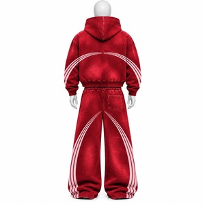 Wholesale Latest Design <b>Men</b>’s Tracksuit <b>Set</b> Streetwear Fashionable Tracksuit Best Price Customized Style <b>Men</b> Tracksuits - Product Image 3