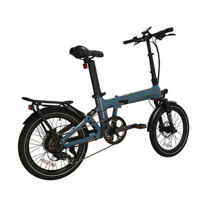 Topridex 20Inch Hợp Kim Magiê Gấp E-Xe Đạp Với Phía Sau Giá Phía Trước Và Phía Sau Hệ Thống Treo Và 350W Phía Sau Trung Tâm Động Cơ Cho Đô Thị Cưỡi - Product Image 2