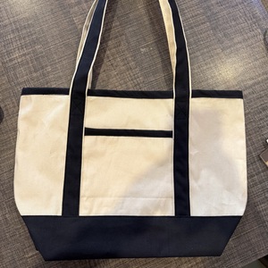 Sac fourre-tout en toile de coton personnalisé 10 oz avec logo imprimé, sac de plage mini en toile réutilisable et écologique - Product Image 6