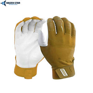 Guantes de Bateo de Béisbol de Cuero/Cuero Sintético, Color/Talla Personalizables, Ligeros, Cómodos, de Alta Calidad, con Gancho de Entrenamiento - Product Image 6