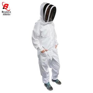 Traje de apicultura de algodón 100%, mono con capucha ventilado con Color y tamaño personalizados para protección, equipo de apicultura de seguridad - Product Image 1