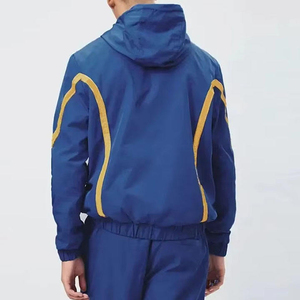 2026 Men's High Streetwear <b>Waterproof</b> Windbreaker Sets Solid Spandex Nylon Rain Jacket & pant Windbreaker <b>Tracksuit</b> for men's - Product Image 6