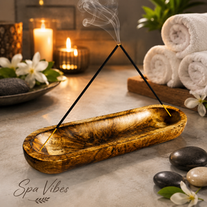 Natural Wooden Incense Ash Catcher <b>Tray</b> | Handcrafted Wooden Incense Stick Holder for Meditation Yoga Aromatherapy Spiritual - Product Image 5