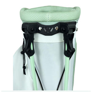 Sac de golf de luxe en cuir PU imperméable, léger, pliable, grande capacité pour hommes et femmes, design élégant - Product Image 4