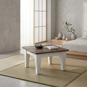 Mesa de Centro Aero Durable de Diseño Escandinavo en Madera de Teca Natural Sólida - Muebles Ecológicos para el Hogar y Proyectos Hoteleros - Product Image 6