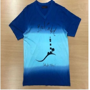 Camiseta informal de manga corta para hombre de alta calidad cortada y cosida cuello 0 100% algodón al mejor precio de proveedor indio - Product Image 6