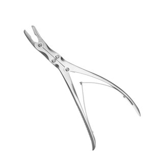 Rongeur à os en acier inoxydable, angle de 15 degrés, morsure 7x16mm, action composée 9 pouces, 23cm, instrument chirurgical orthopédique durable - Product Image 4
