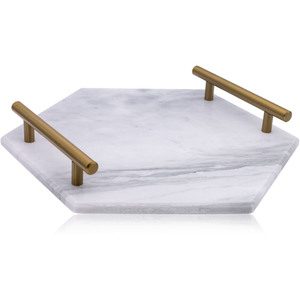Bandeja de Servir Moderna de Mármol Natural de Lujo para Comedor y Cocina, Decoración del Hogar - Product Image 3