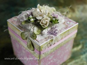 Caja de Resina para Joyas y Artículos Pequeños, Caja Ginne Elegante Hecha a Mano, Caja de Almacenamiento Decorativa Moderna de Resina para el Hogar - Product Image 4