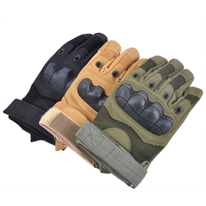 Guantes Profesionales de Motociclismo de Cuero con Protección Rígida en los Nudillos, Guantes Largos de Dedo Completo para Carreras de Motos, Sistema de Ajuste Dial Fit - Product Image 6