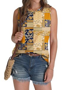 Camisetas Casuales de Mujer con Ojales, Sin Mangas, Cuello Redondo, Moda de Verano, Proveedor Mayorista - Product Image 4
