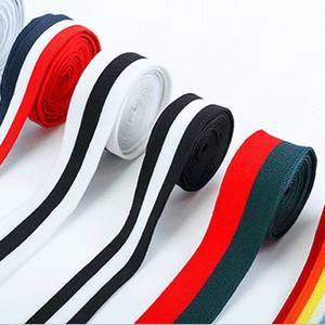 Custom Polyester <b>Webbing</b> <b>Strap</b> Tape Flat Woven Suspension <b>Strap</b> for Bag Belt Promotional Use - Product Image 2