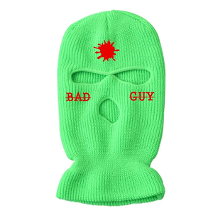 Cagoule intégrale Bad Guy à un trou, bonnet d'hiver tricoté, masque de ski unisexe pour adulte, 56-58CM, impression par transfert thermique - Product Image 2