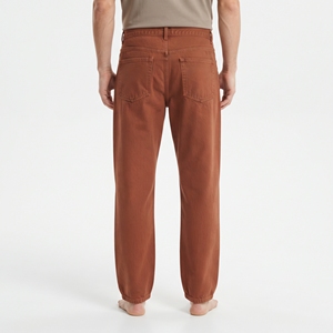 Pantalon en jean baggy de haute qualité pour garçons, coupe décontractée taille mi-haute avec poches, style streetwear décontracté pour le quotidien - Product Image 6
