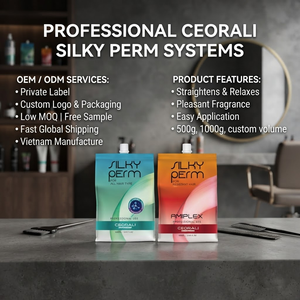 ครีมยืดผมซาลอน สูตร OEM ODM ใช้งานง่าย บรรจุขวด - Product Image 1